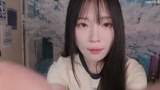 帮摘下眼镜的朋友化妆,卷发棒助眠｜nara助眠
